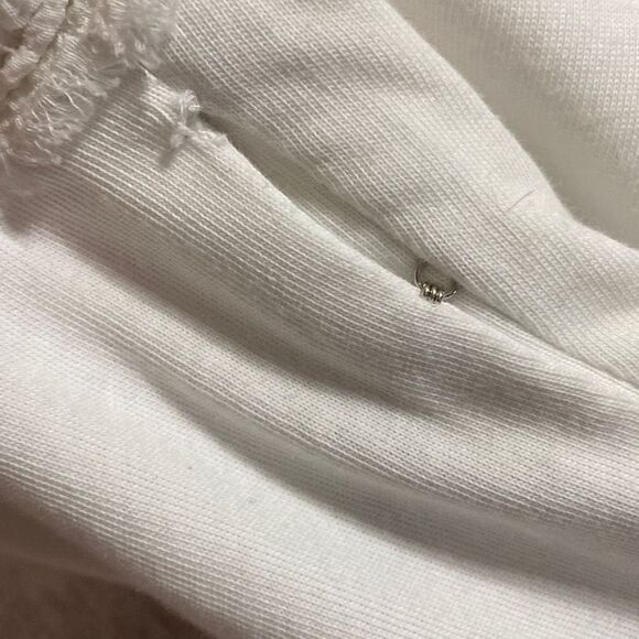 NEW 3.1 Phillip Lim Muscle Tee Combo Sateen Dress Size 0 White Olive Khaki - Picture 11 of 12